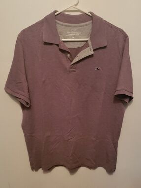 Vineyard Vines Men's Dusty Mauve Polo